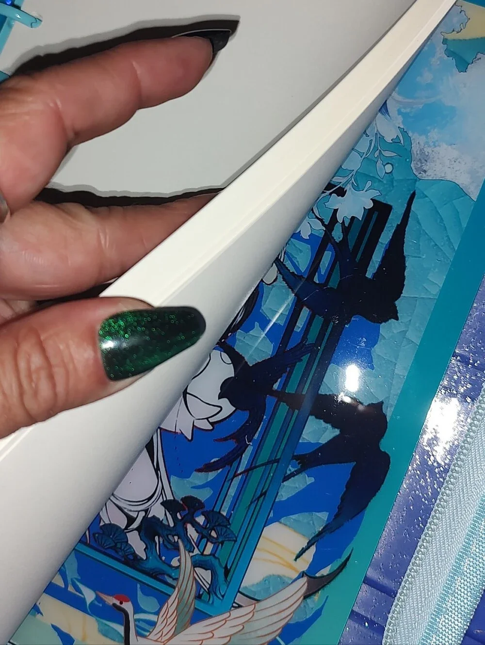New! A5 Size Skullpanda Acrylic Shaker Notebook